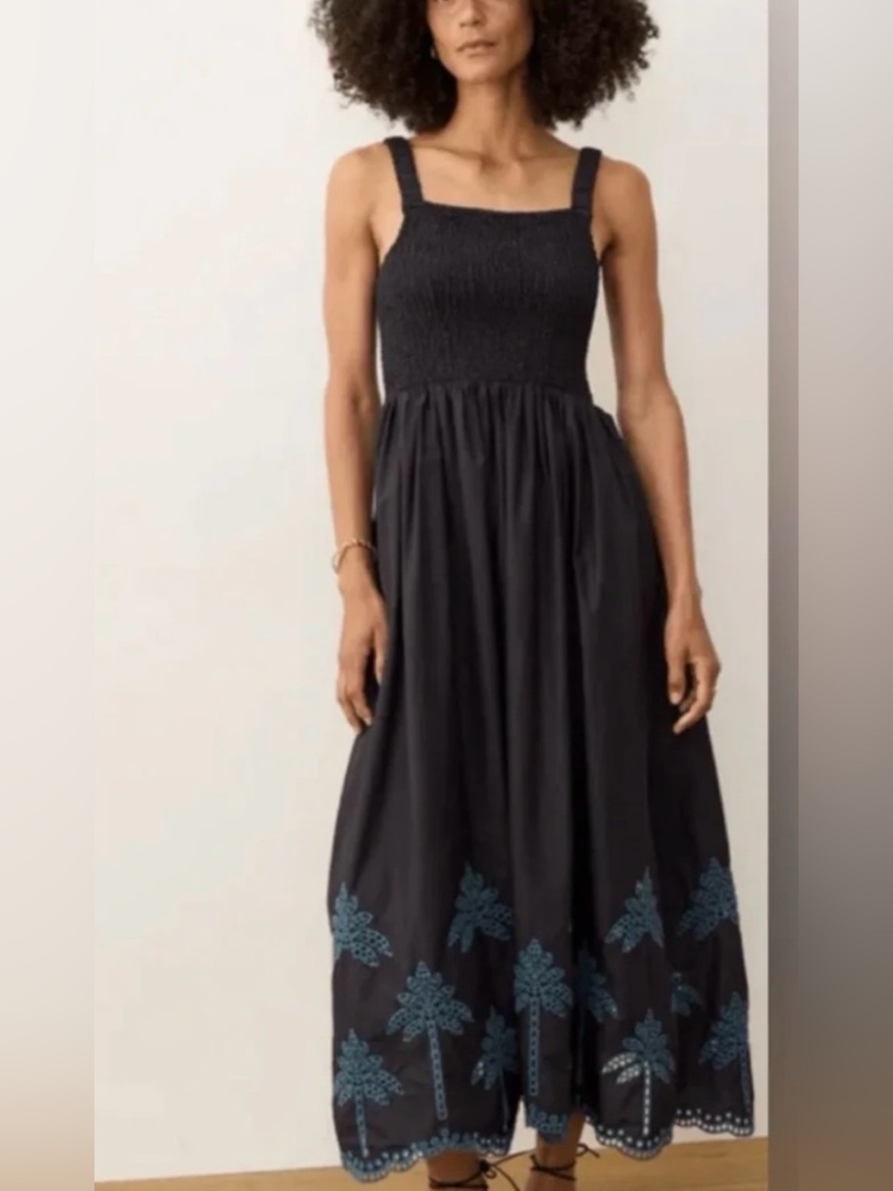Marine Layer Selene Eyelet Maxi dress size Medium